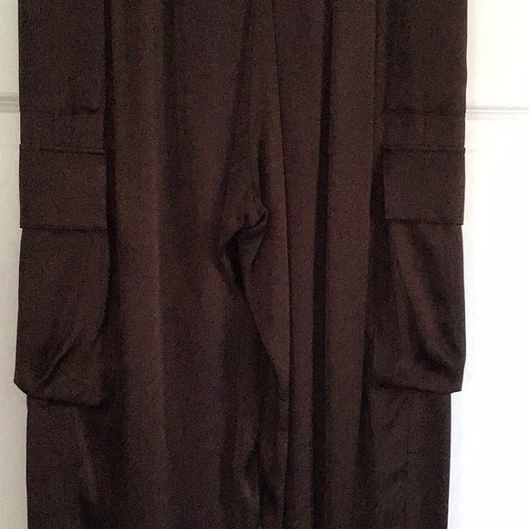 Just Cavalli size 42 Brown  cargo pants. NWT - Picture 13 of 14